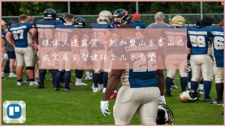媒体人透露贺一然加盟山东泰山已成定局玄智健转会几乎无望
